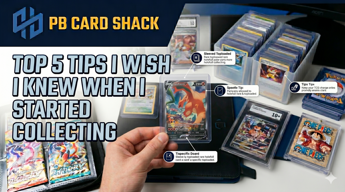 Top 5 Tips I Wish I Knew When I Started Collecting Trading Cards