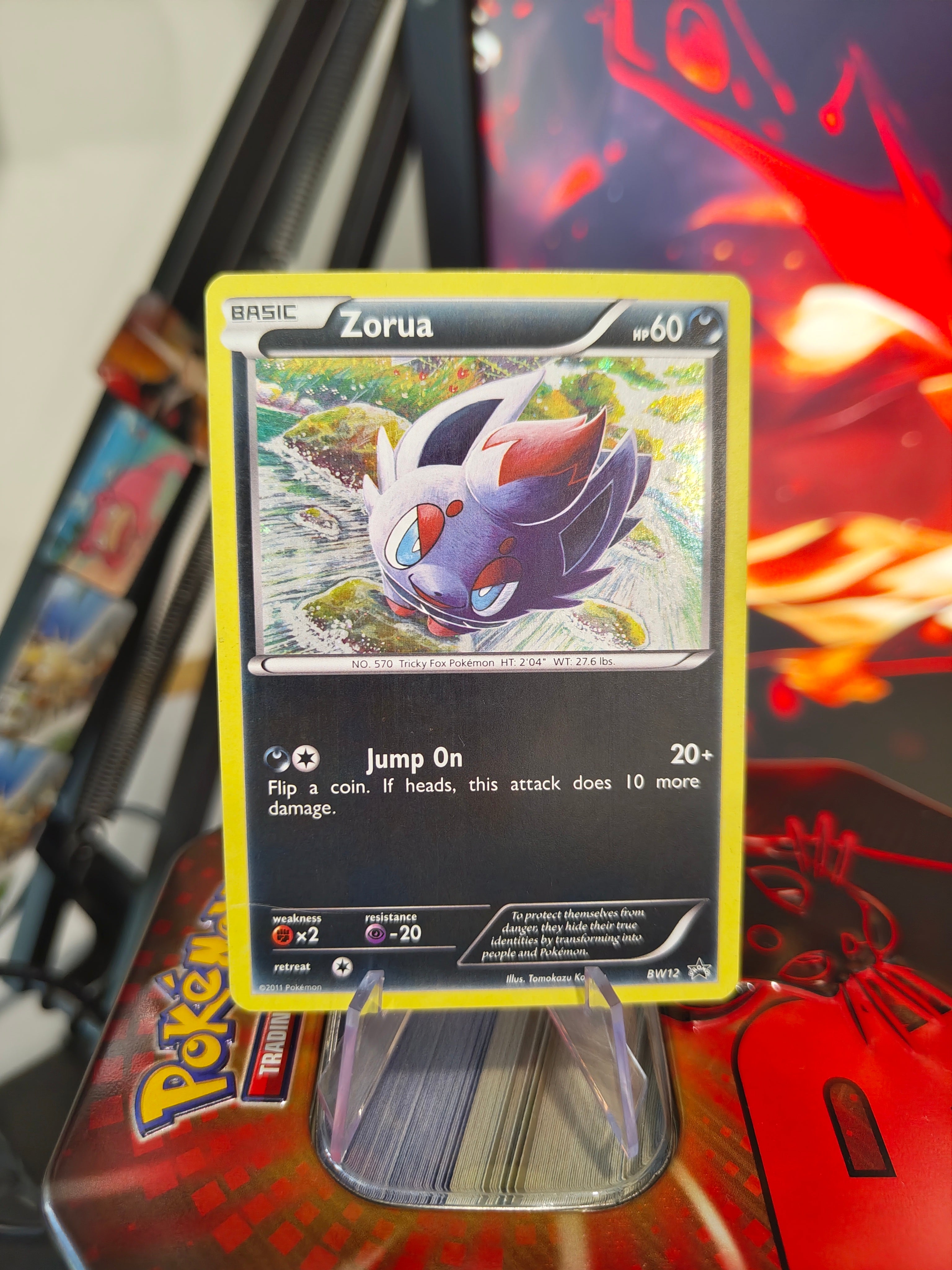 Zorua BW12 Promo - English
