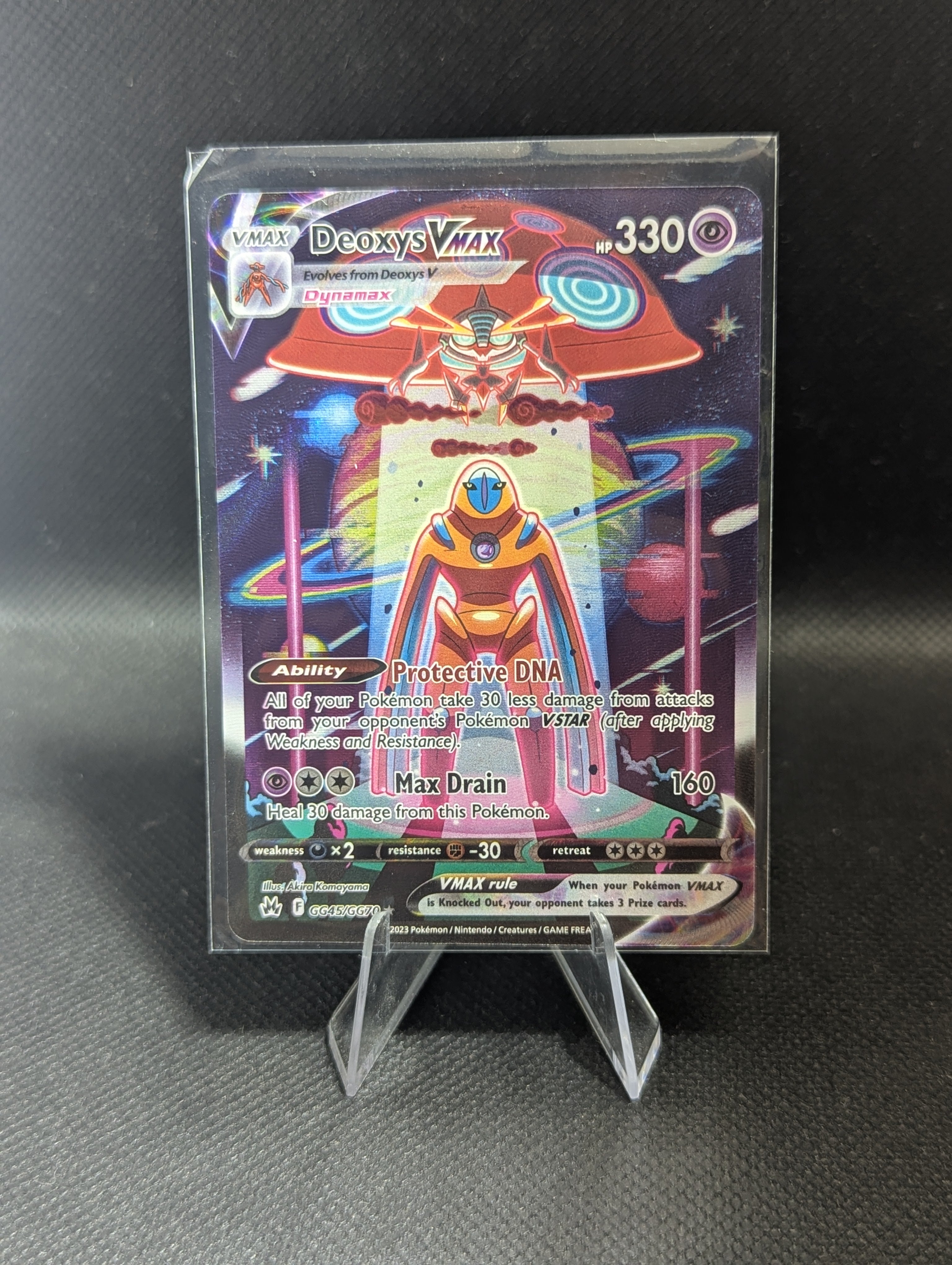 Deoxys VMAX GG45 - English