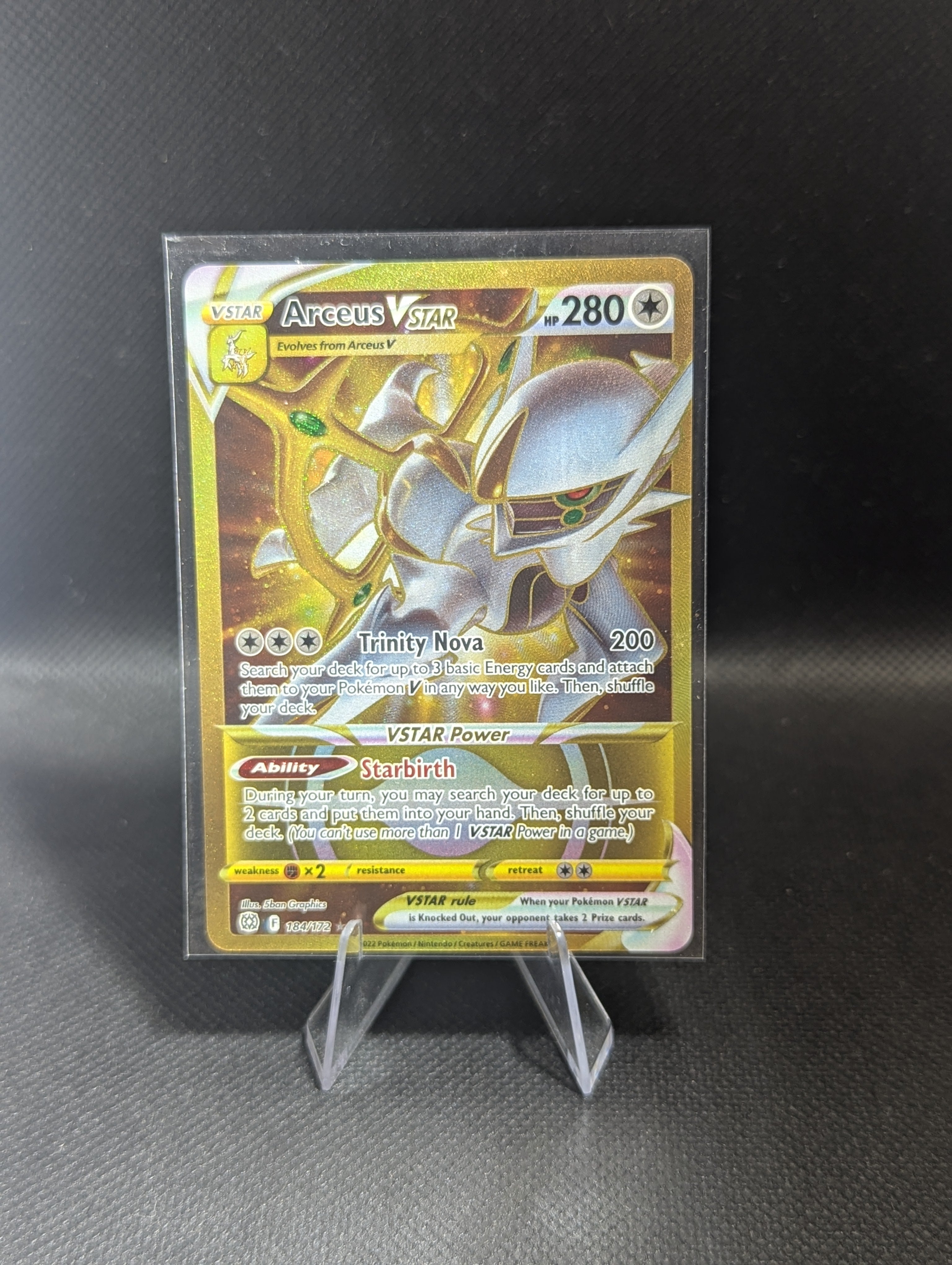 Arceus VSTAR 184 - English