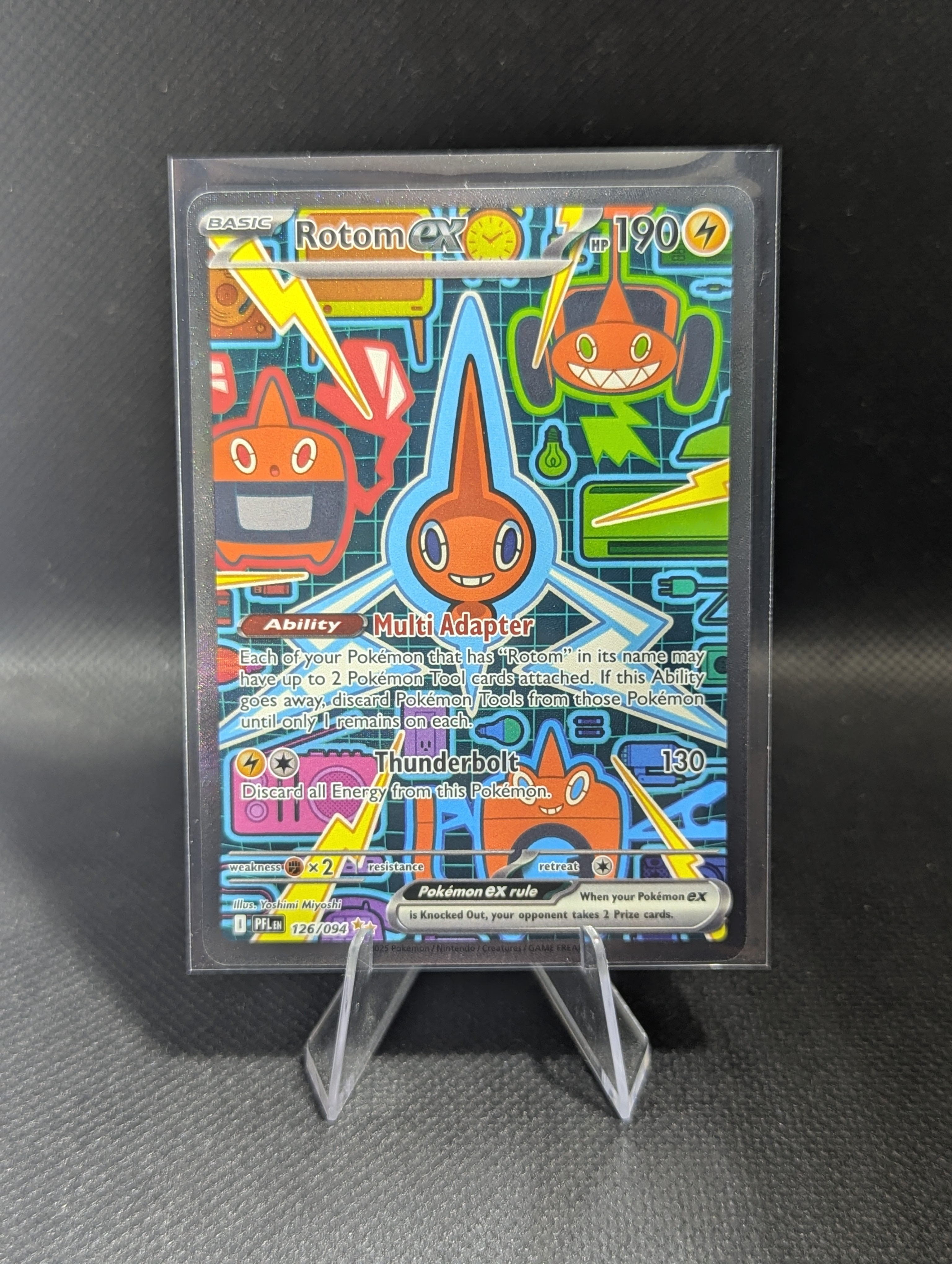 Rotom EX 126 - English