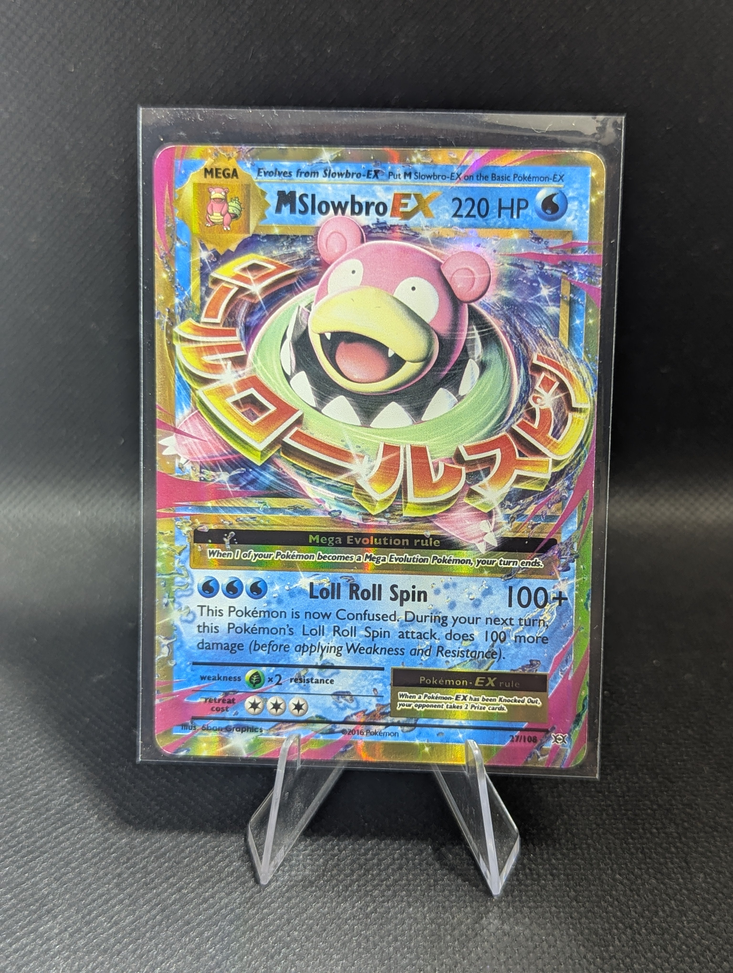 Mega Slowbro EX 27 - English