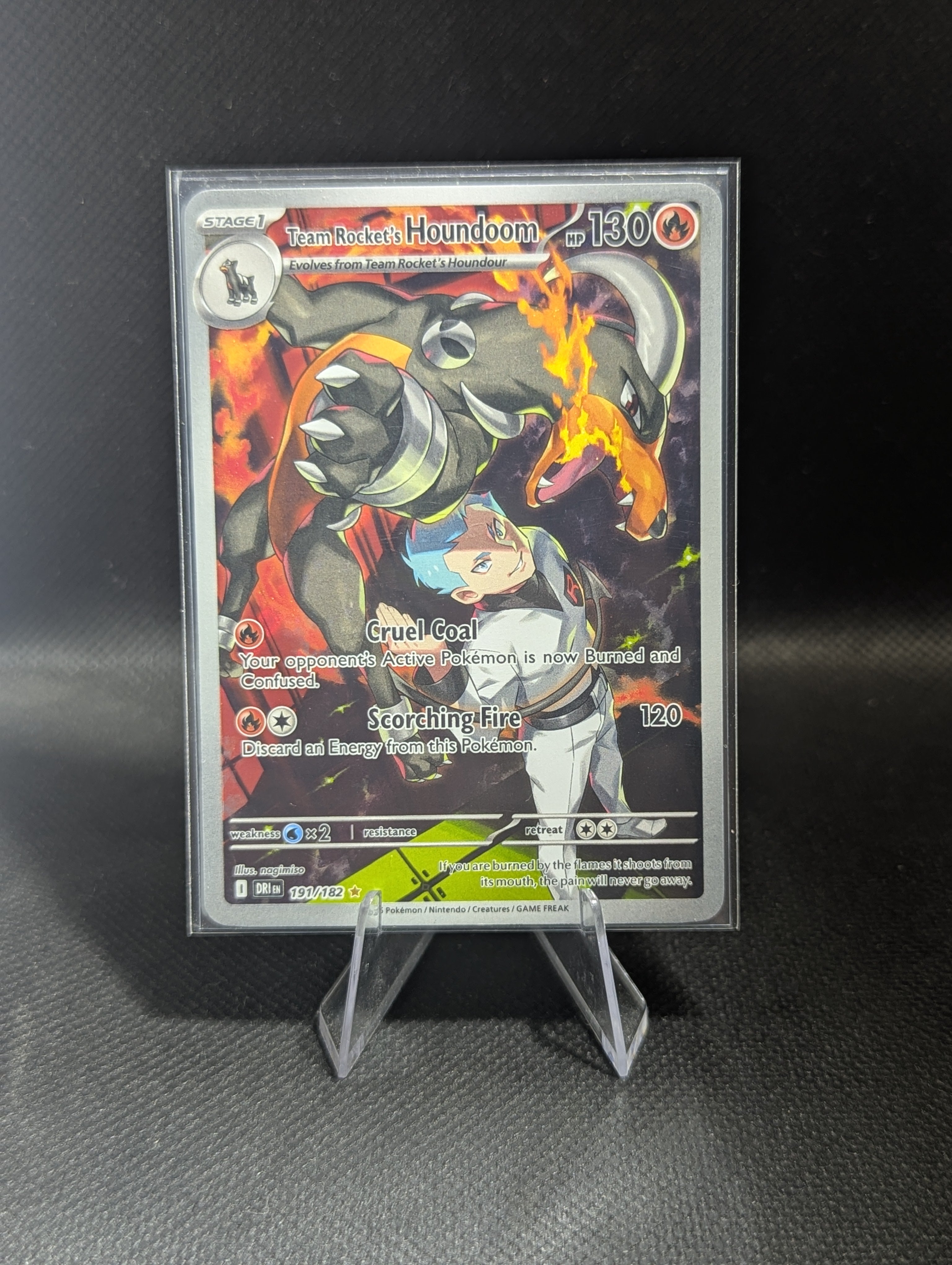 Team Rocket's Houndoom 191 - English