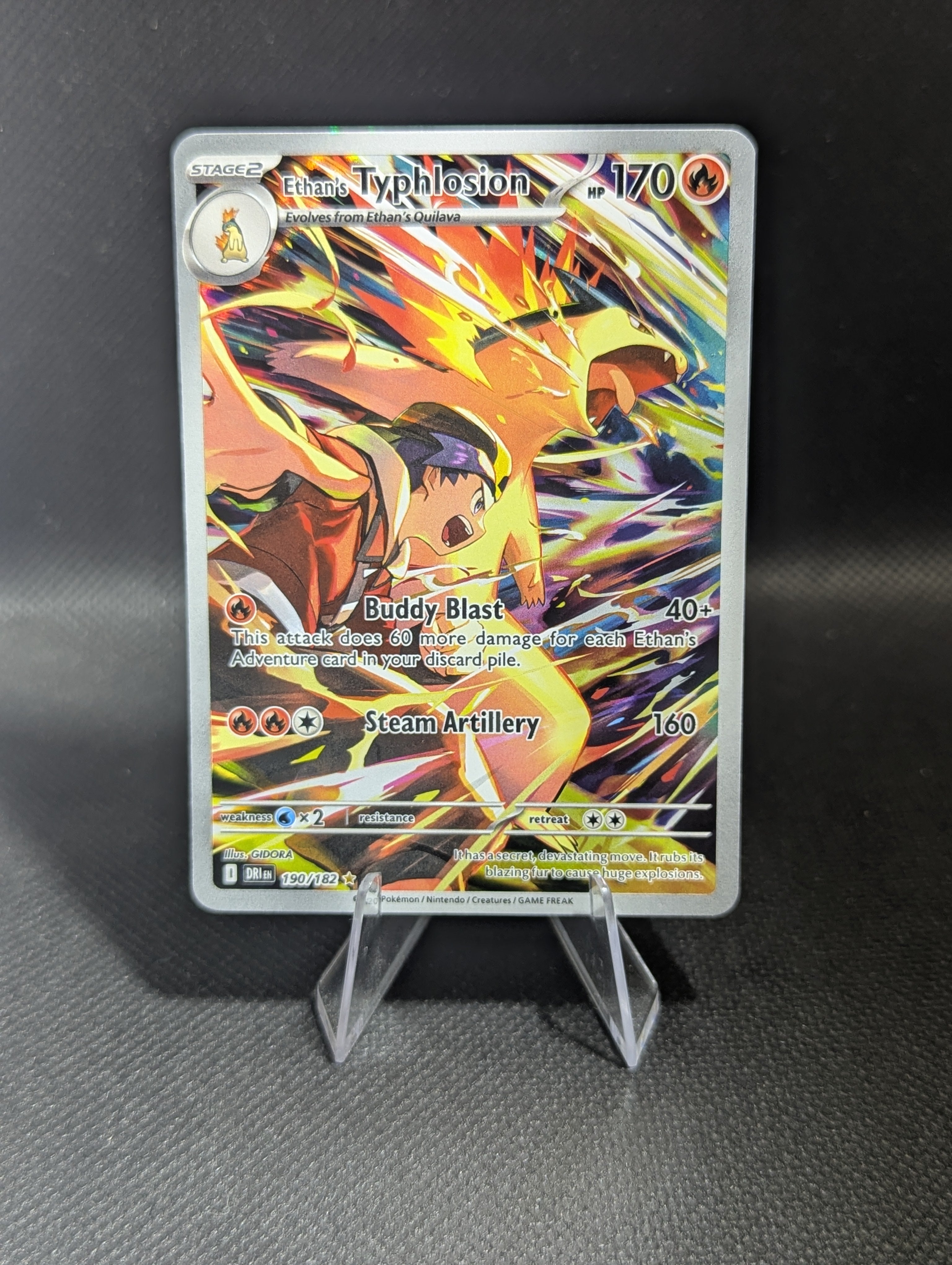 Ethan's Typhlosion 190 - English