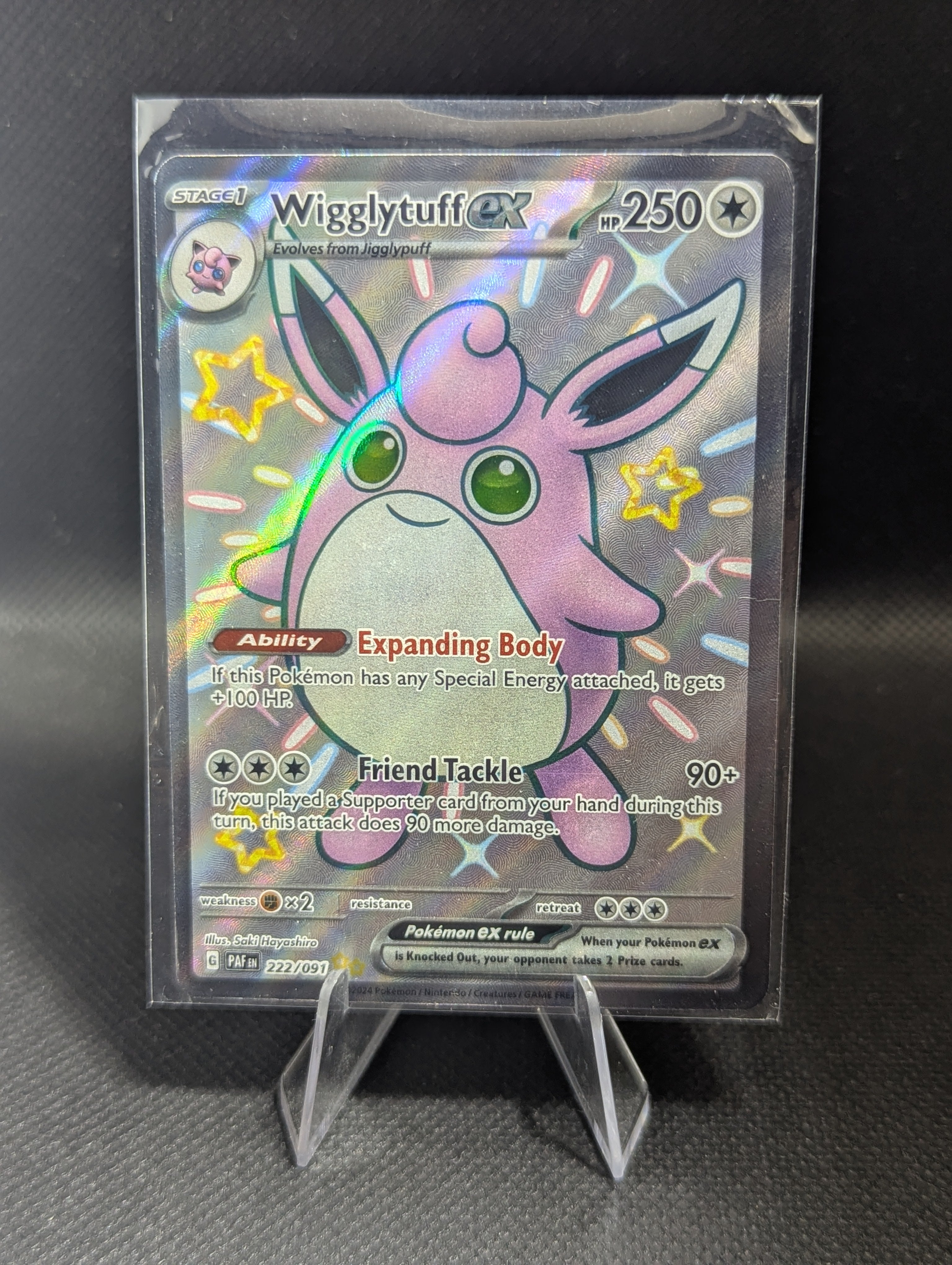 Wigglytuff EX 222 - English