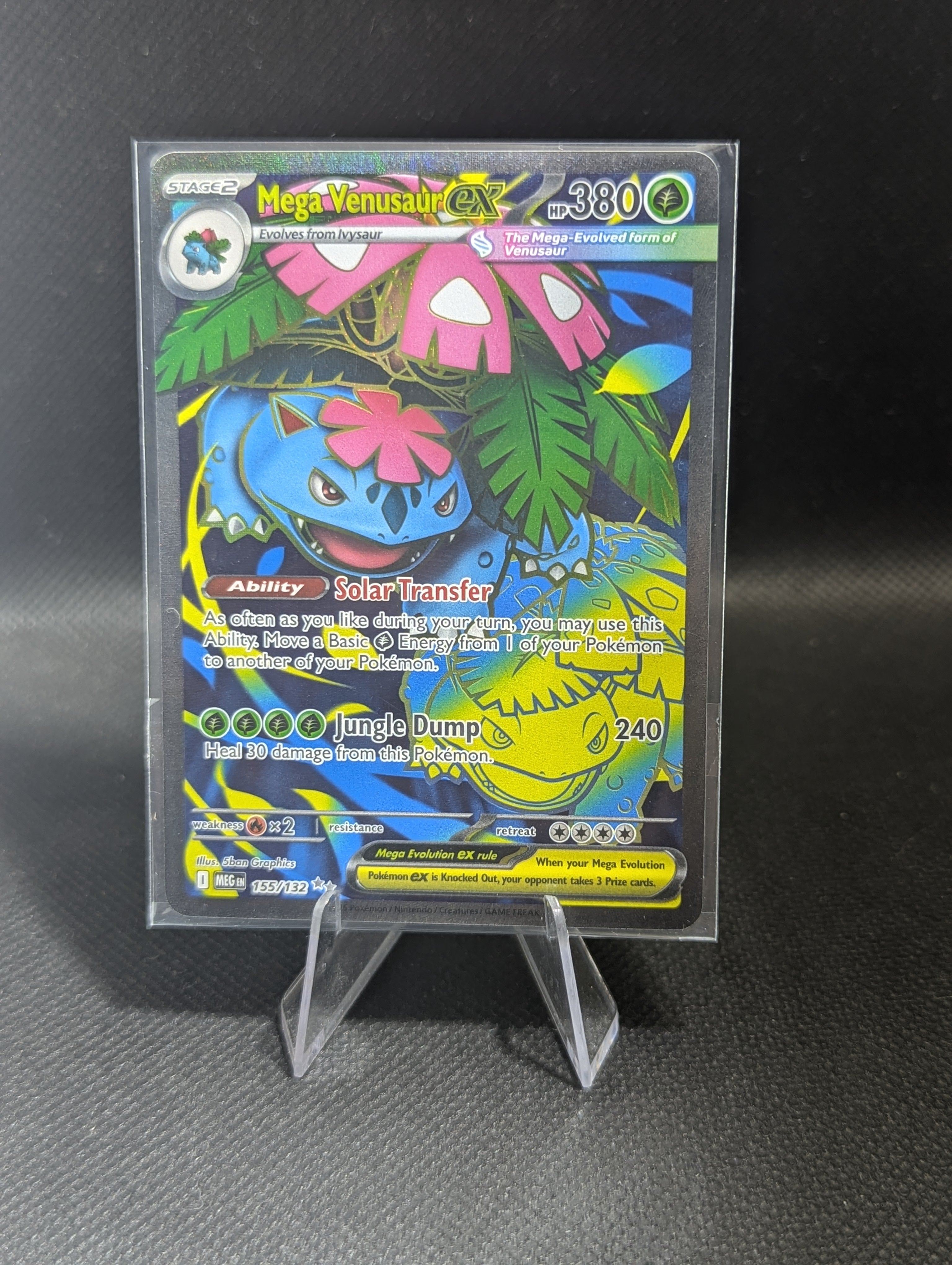 Mega Venusaur EX 155 - English