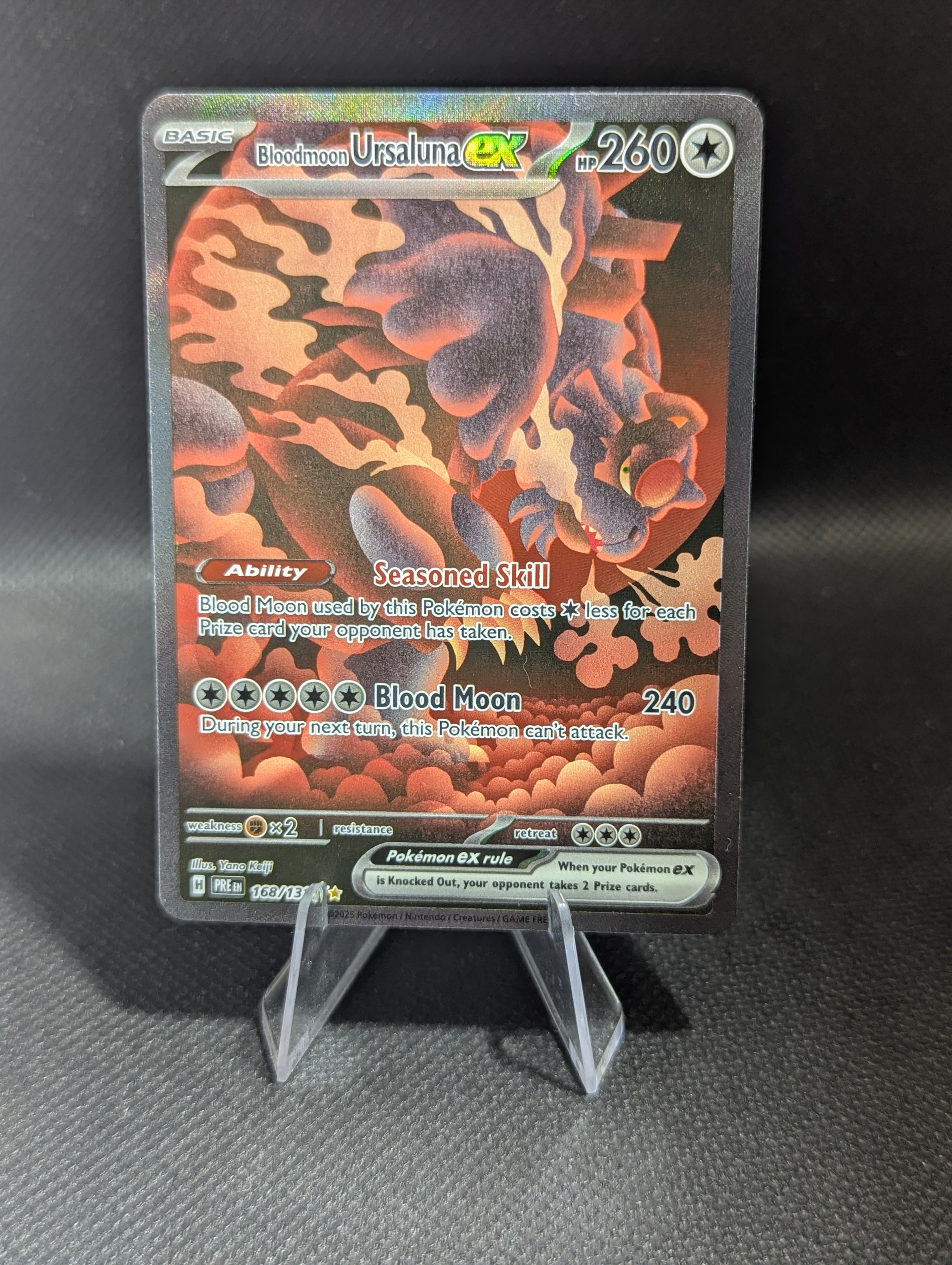 Bloodmoon Ursaluna EX 168 - English