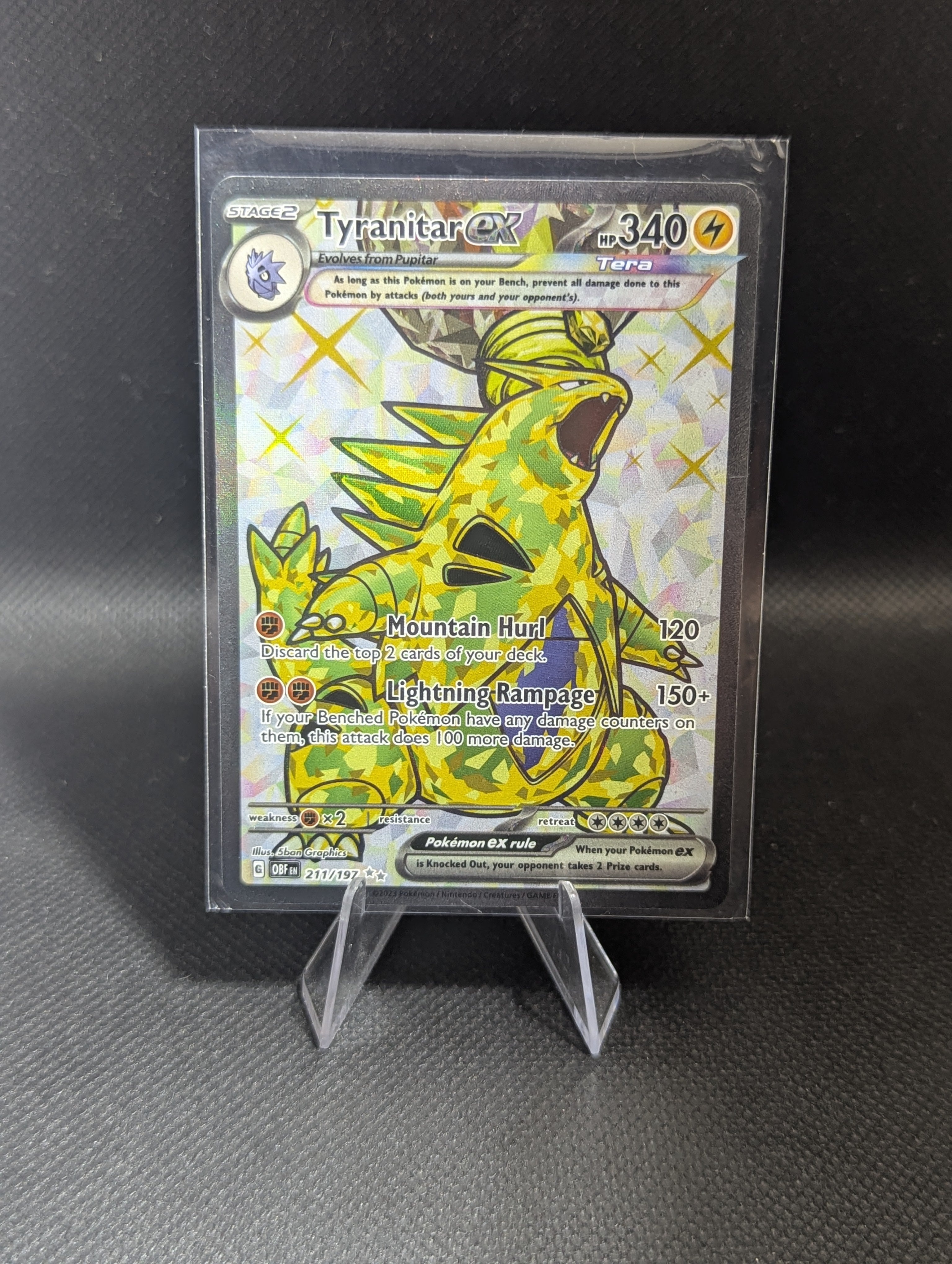 Tyranitar EX 211 - English