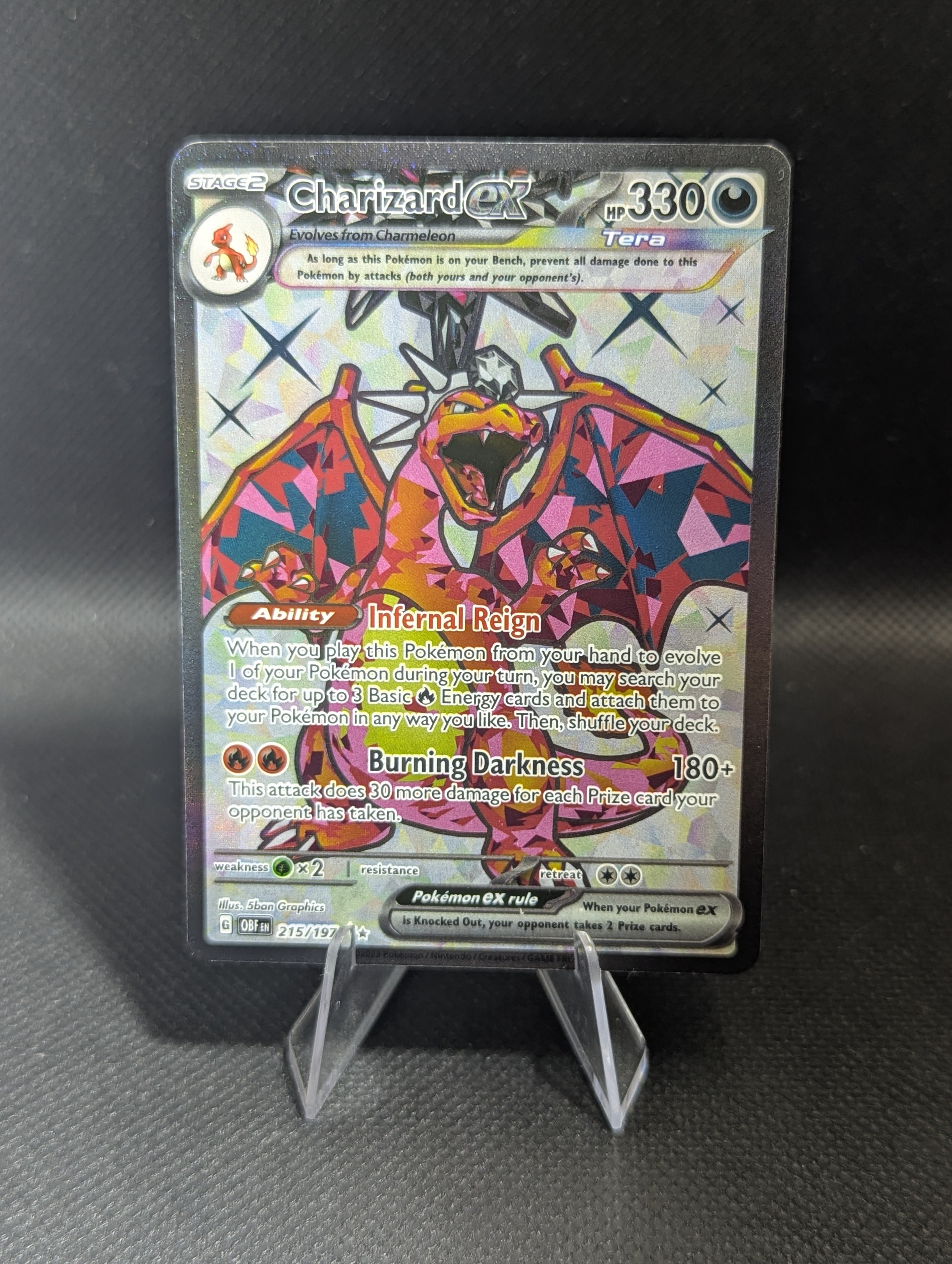 Charizard EX 215 - English