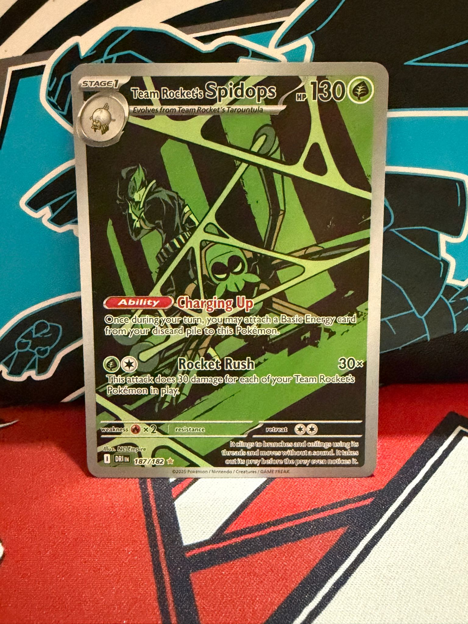 Team Rocket's Spidops 187 - English