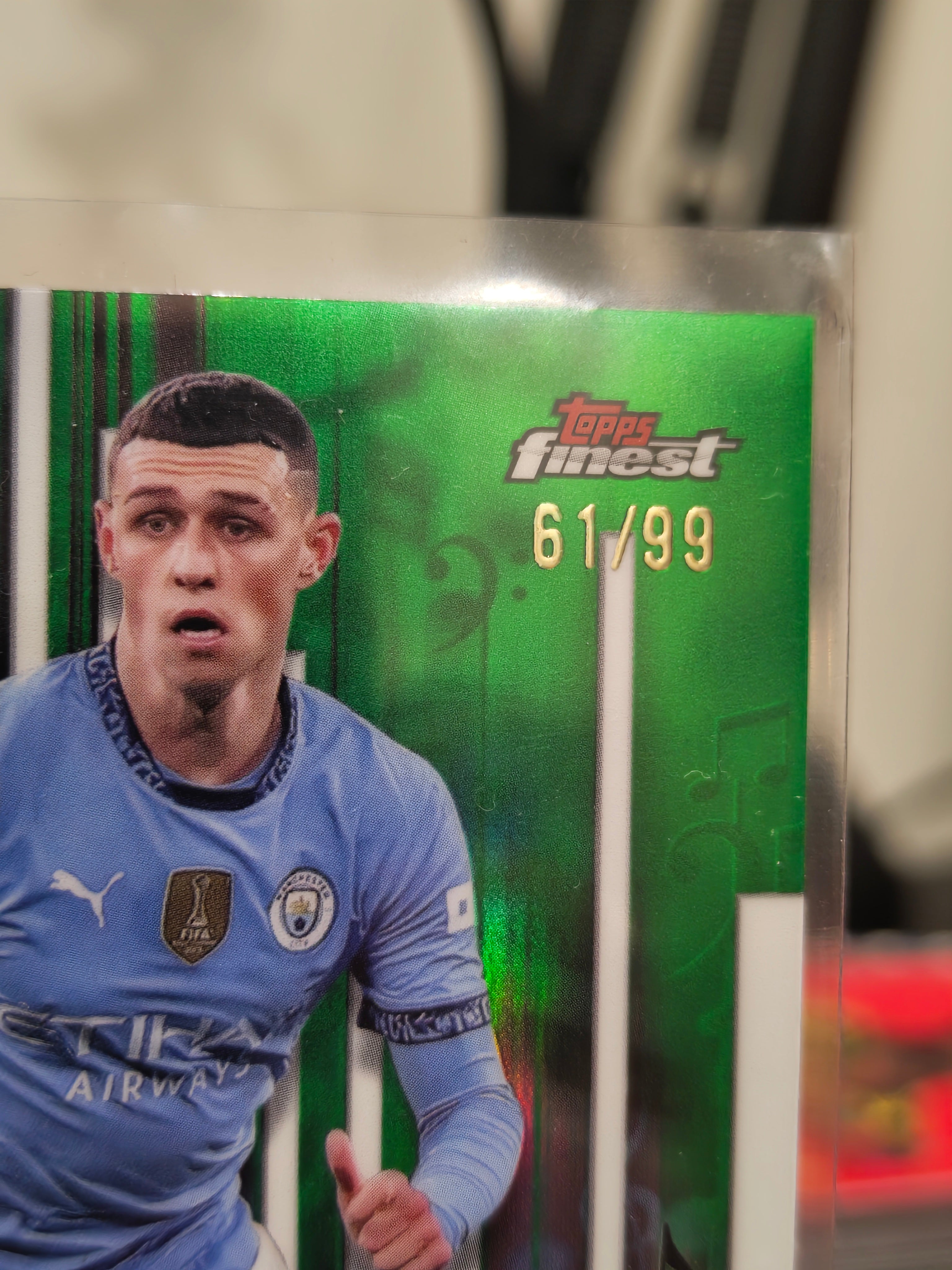 Phil Foden – Symphony – Green Refractor /99