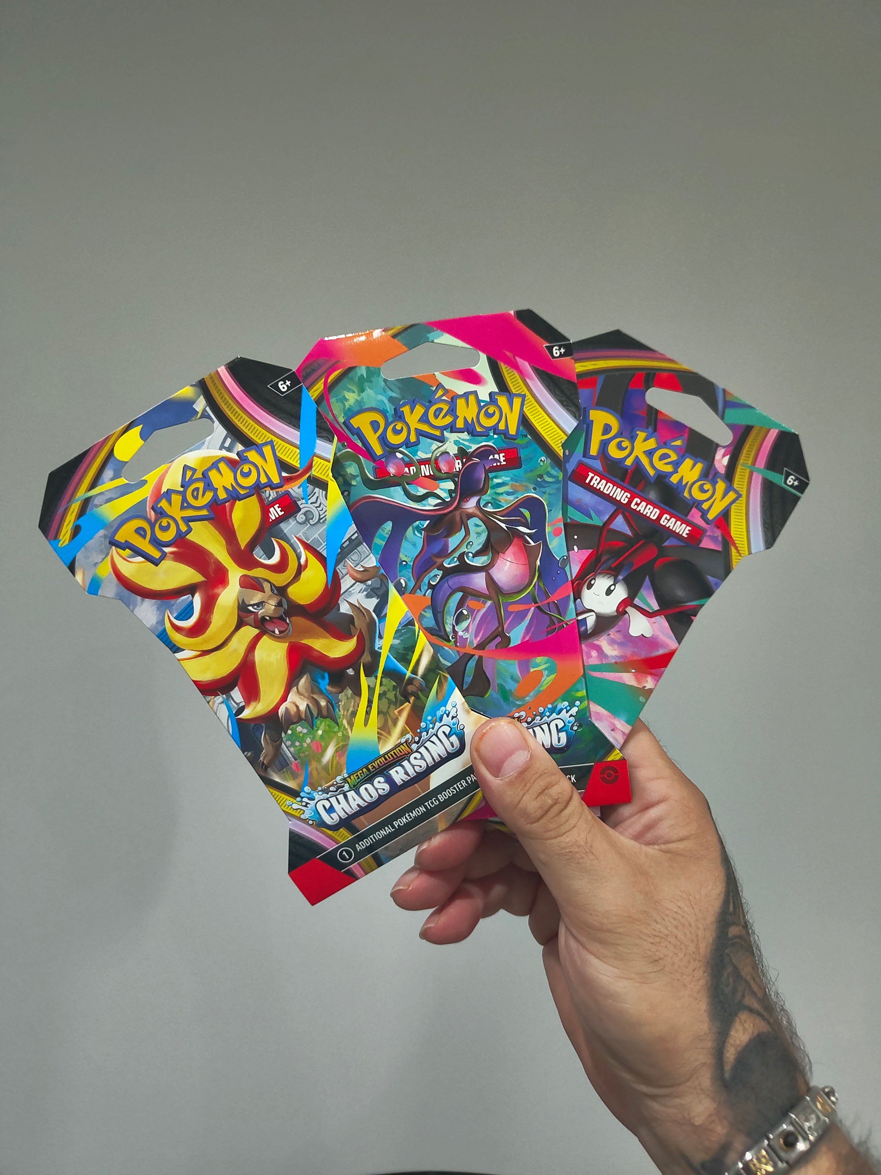 🇬🇧 Chaos Rising Sleeved Booster Pack