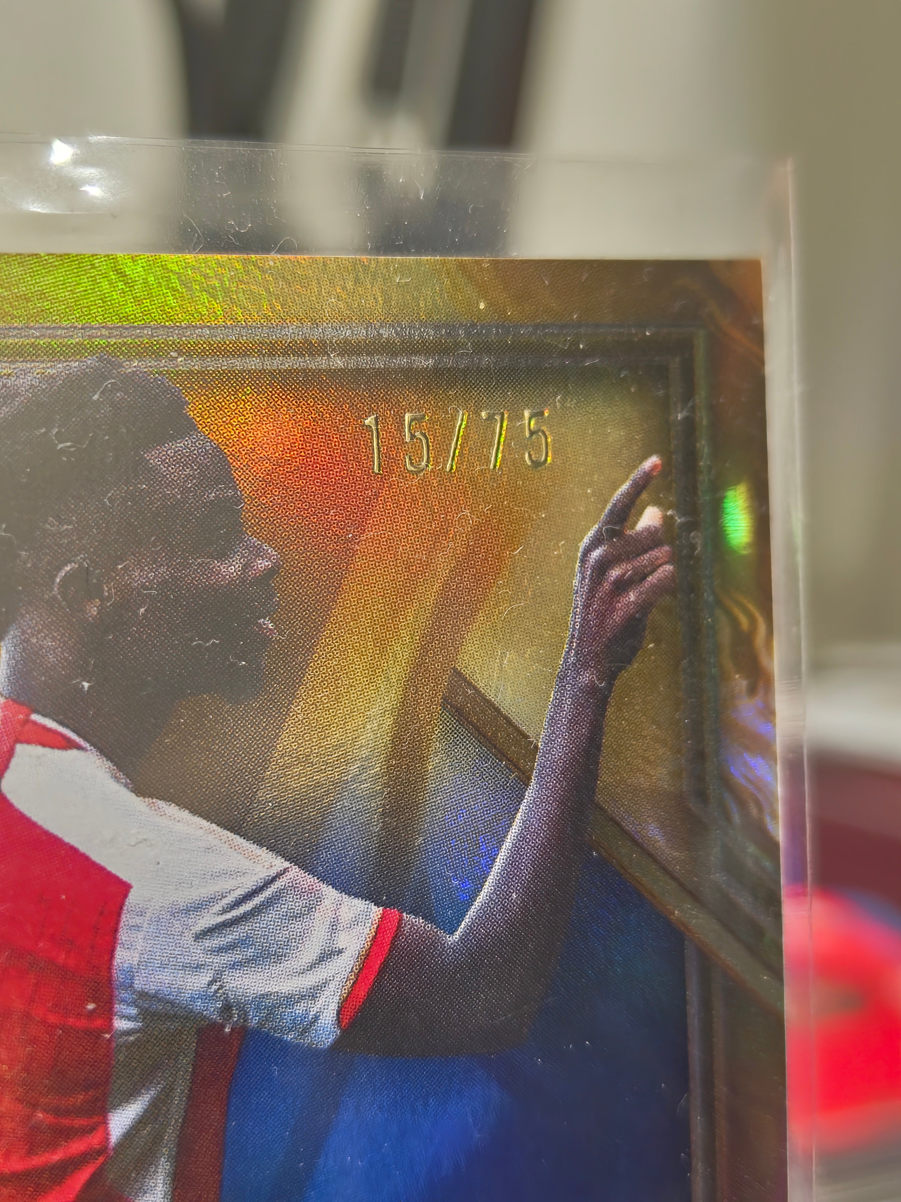 Bukayo Saka – Gold Drip – Gold Parallel /75