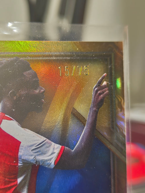 Bukayo Saka – Gold Drip – Gold Parallel /75